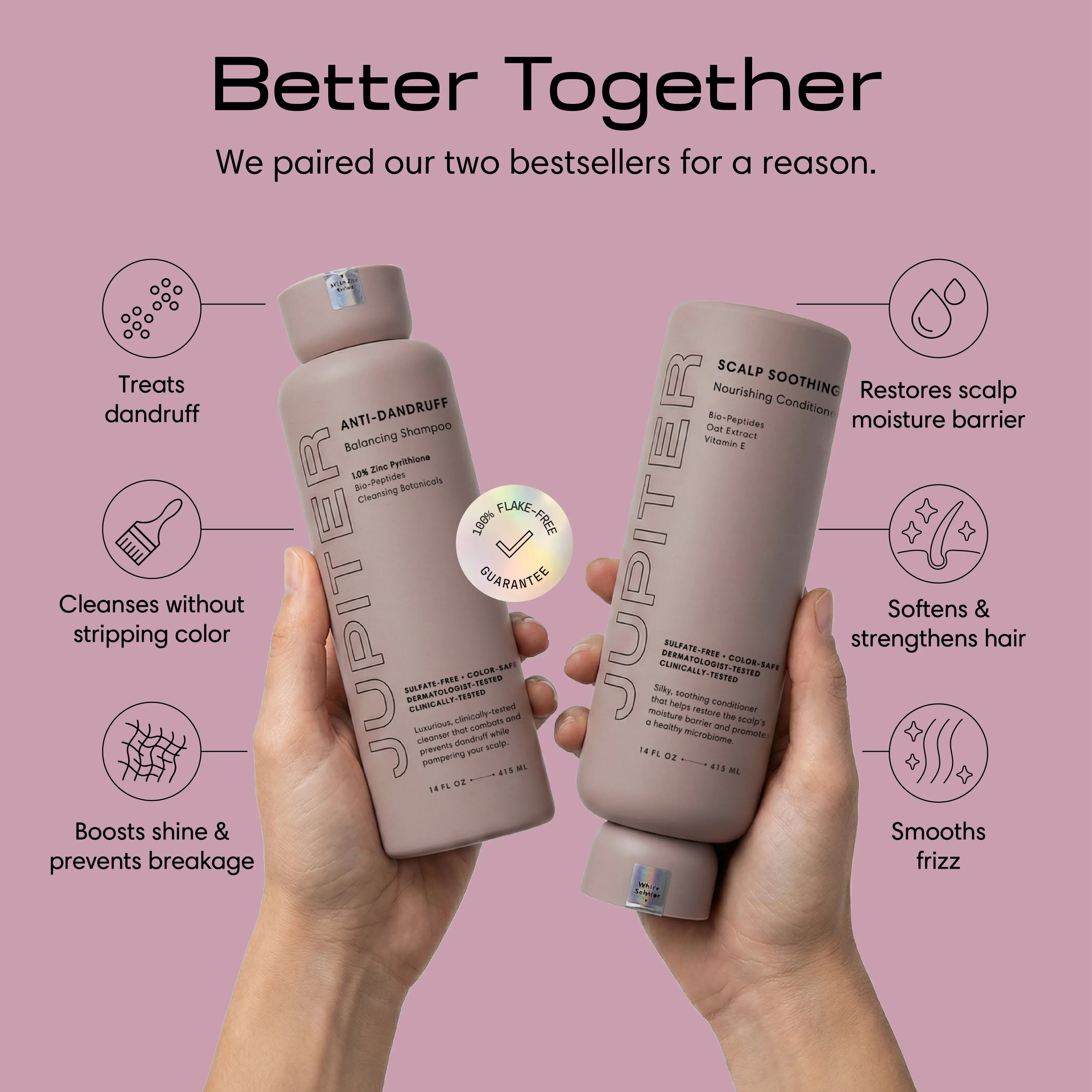 Flake Free Duo: Anti-Dandruff Shampoo & Conditioner Set