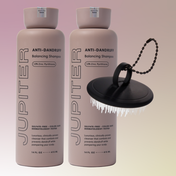 Balancing Shampoo - 2 Pack + Brush